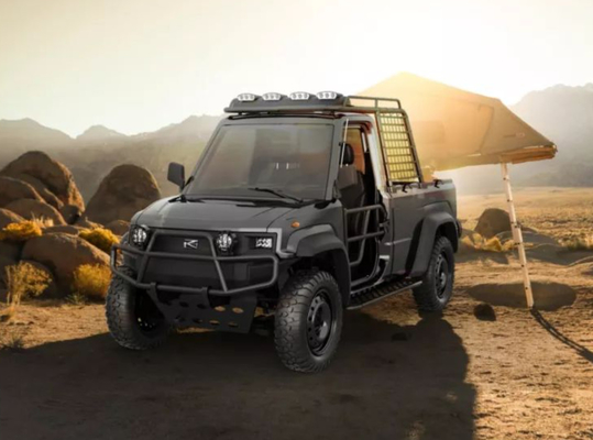 험난한 길 도분을 위한 4WD 오프로드 등대세 전기 트럭 76.8V/10.5KW 모터