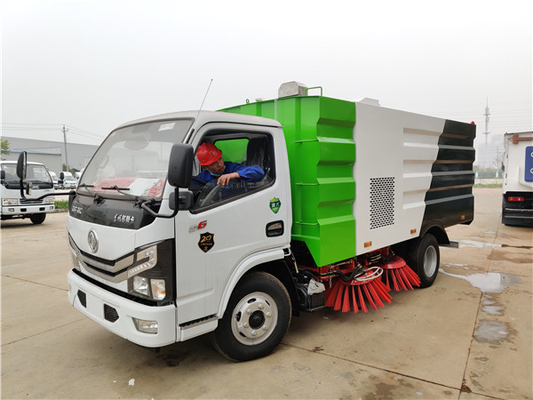 동풍 D6 시리즈 노면 청소차 트럭 130HP 4X2  디젤 연료 엔진
