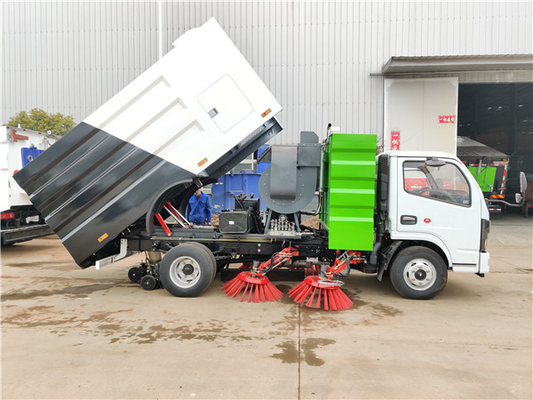 동풍 D6 시리즈 노면 청소차 트럭 130HP 4X2  디젤 연료 엔진